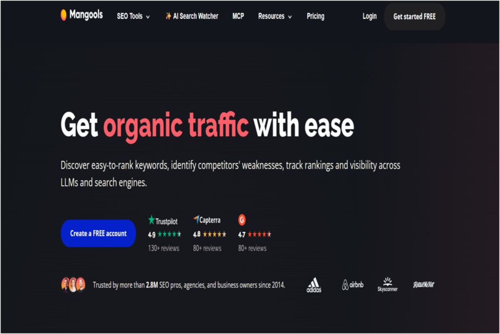Mangools AI Search Grader