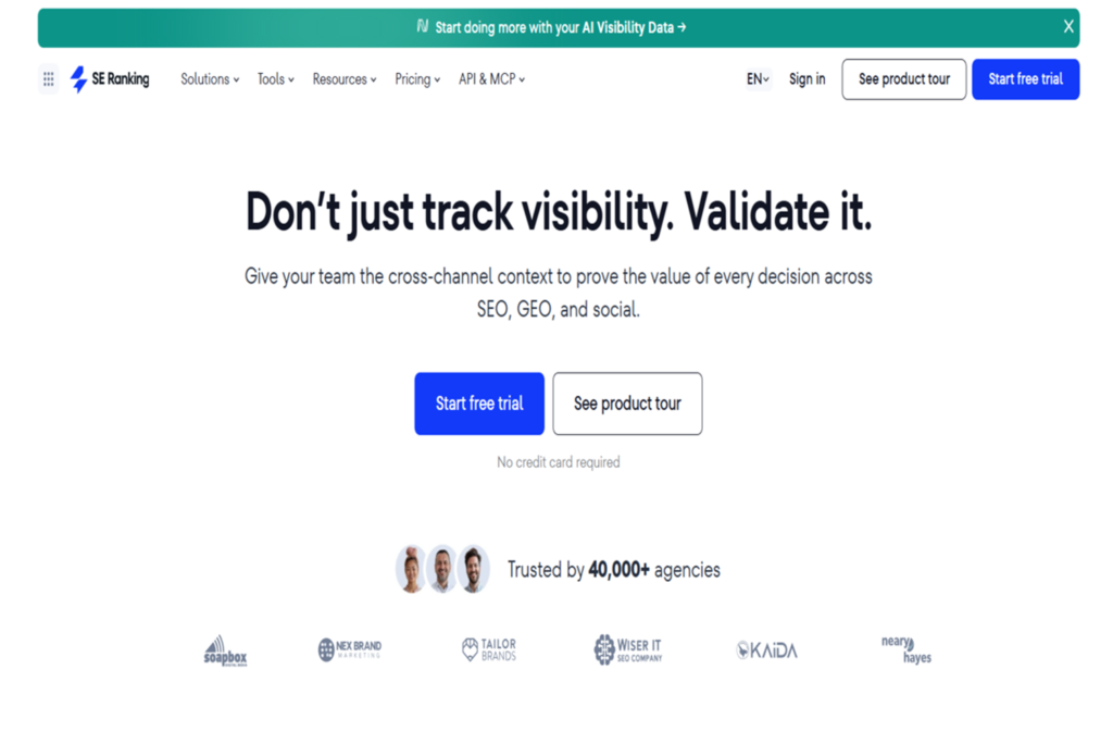 SE Ranking AI Tracker